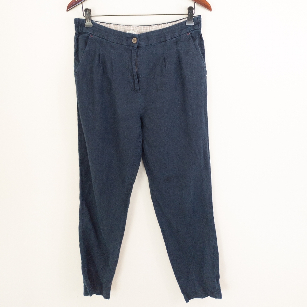 White Stuff 100% Linen Pants Size 6